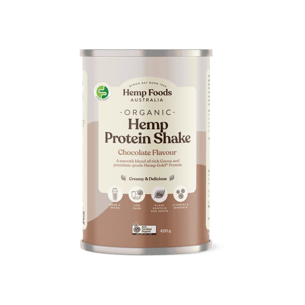 Hemp foods Australia Organic Hemp Protein Chocolate