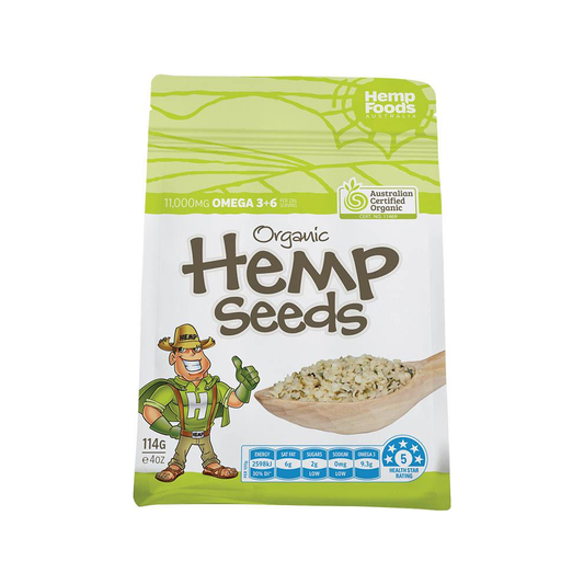 Hemp foods Australia Organic Hemp Seeds Hulled