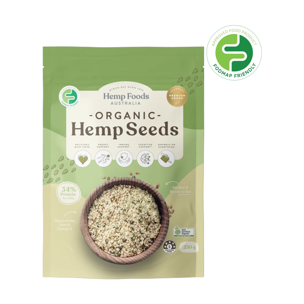 Hemp foods Australia Organic Hemp Seeds Hulled