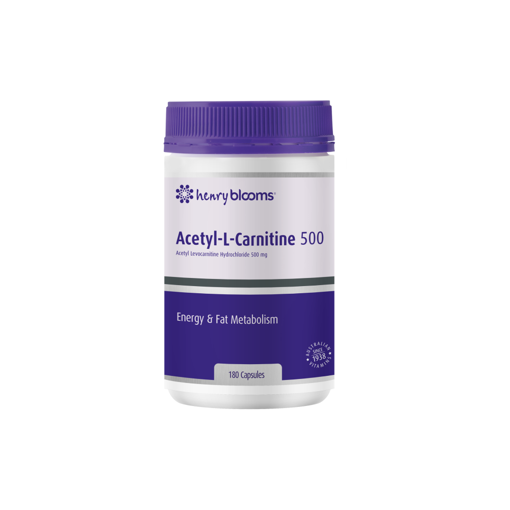 Henry Blooms Acetyl L Carnitine 500 – Great Earth