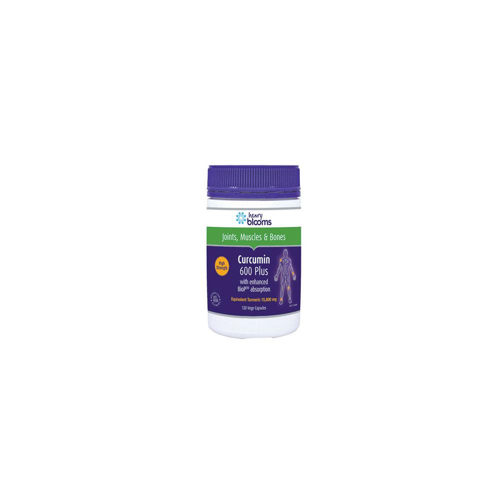 Henry Blooms Curcumin 600 Plus