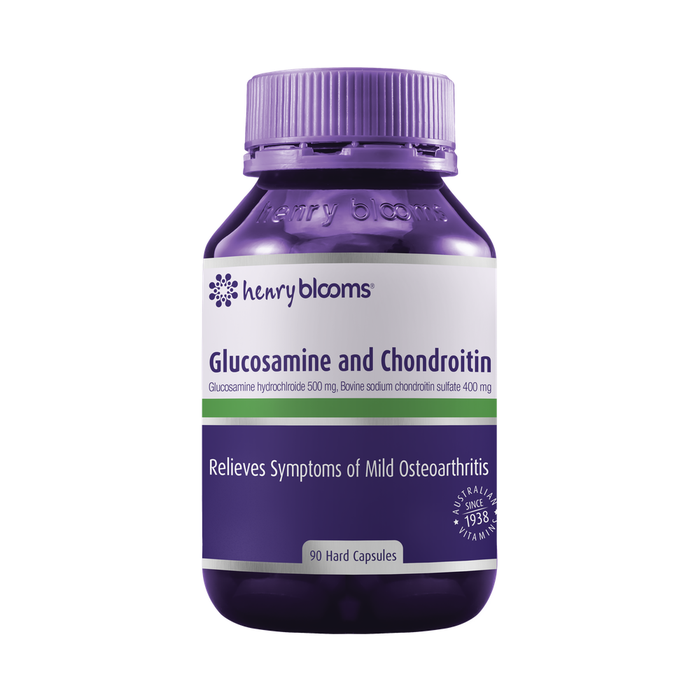 Henry Blooms Glucosamine 500mg & Chondroitin 400mg