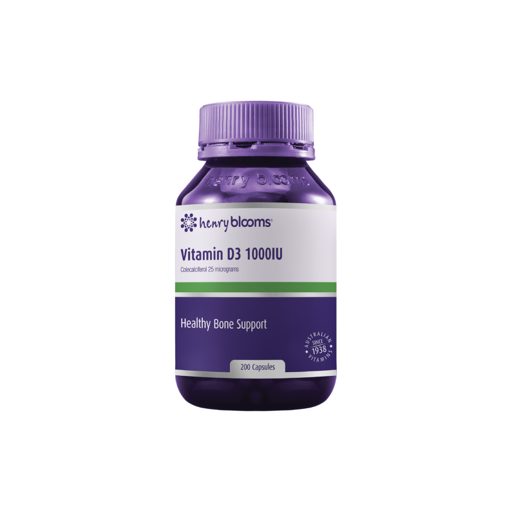 Henry Blooms Vitamin D3 1000iu