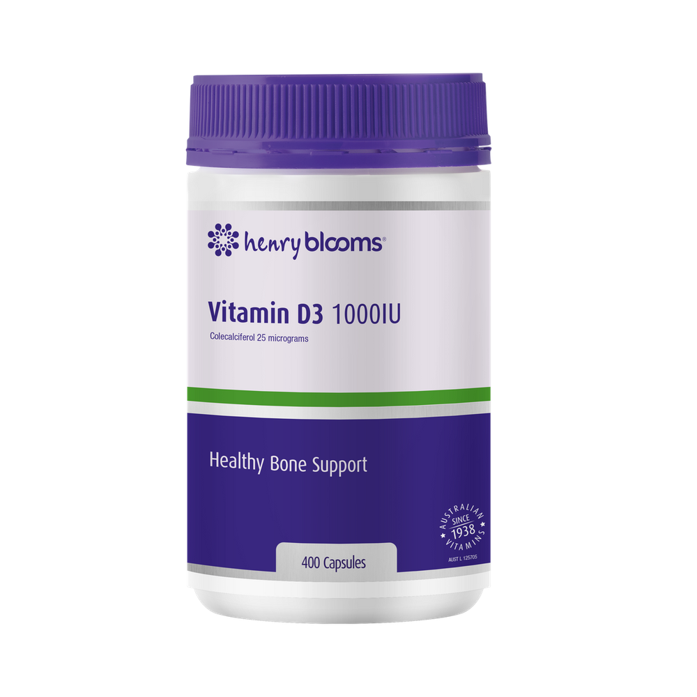 Henry Blooms Vitamin D3 1000iu