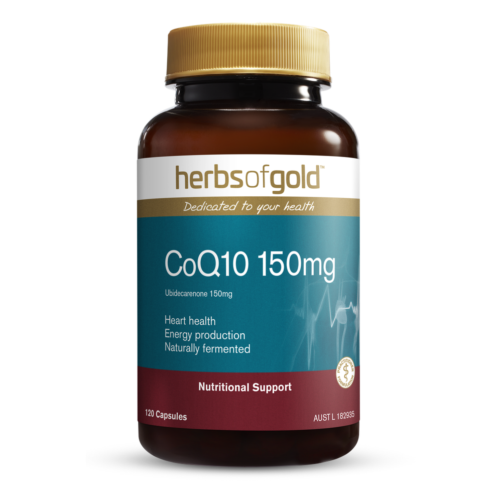 Herbs of Gold CoQ10 150 Max In Rice Bran Oil