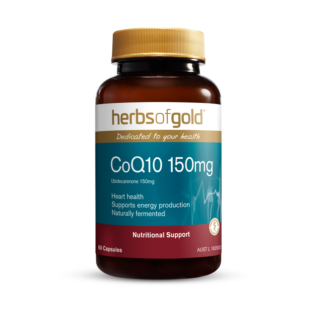 Herbs of Gold CoQ10 150 Max In Rice Bran Oil