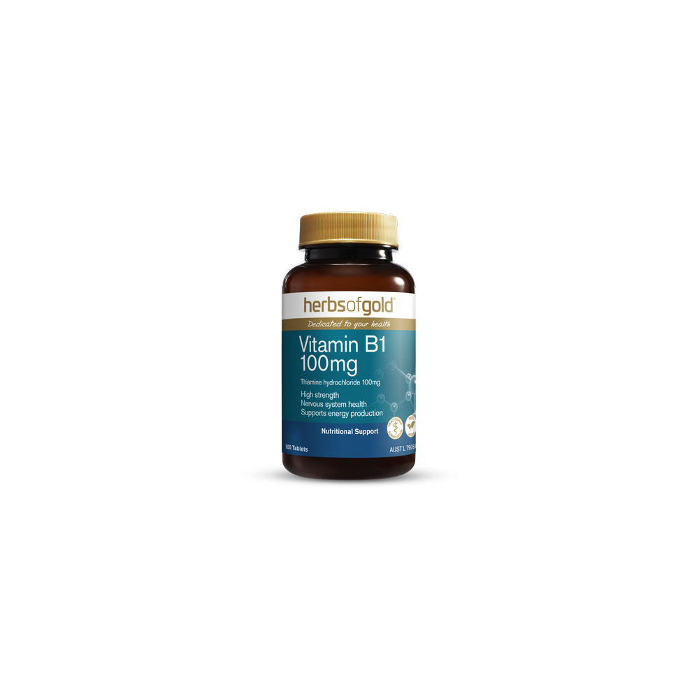 Herbs of Gold Vitamin B1 100mg