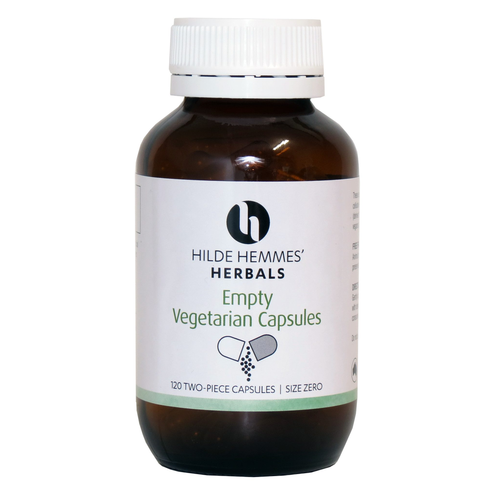 Hilde Hemmes Herbal Veg Capsules Empty (size 0) Empty