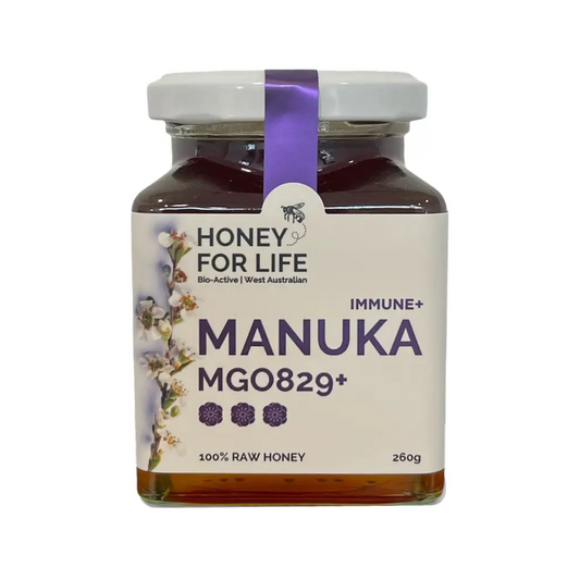 Honey for Life Australian Manuka MGO829+