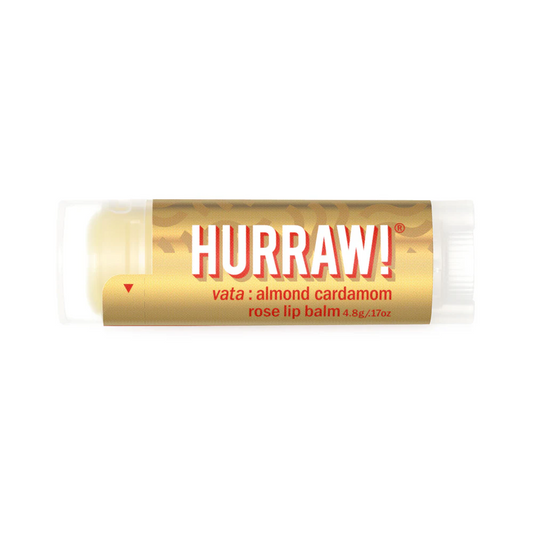 Hurraw! Lip Balm Almond Cardamon Rose
