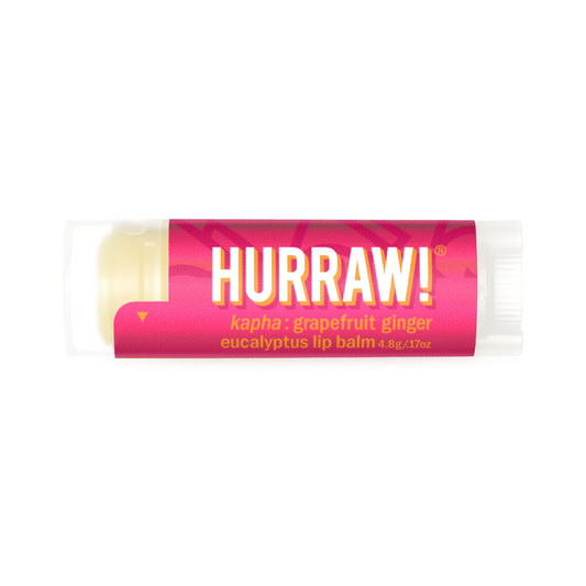 Hurraw! Lip Balm Grapefruit Ginger Eucalyptus