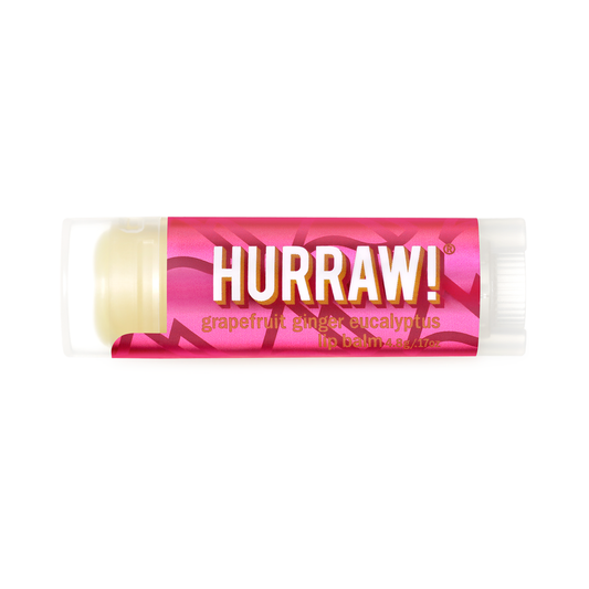 Hurraw! Lip Balm Grapefruit Ginger Eucalyptus