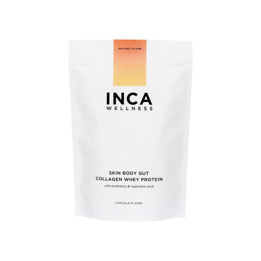 INCA Organics Skin+Body+Gut Collagen Whey Protein