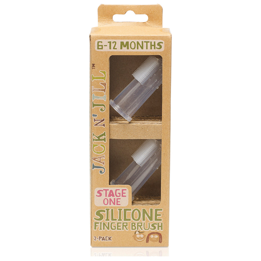 Jack n' Jill Silicone Finger Brush Stage-1 (6-12 months)