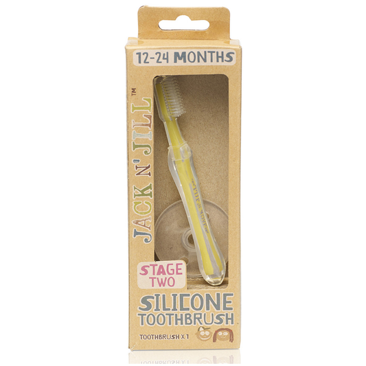 Jack n' Jill Silicone Toothbrush Stage-2 (1-2 years)