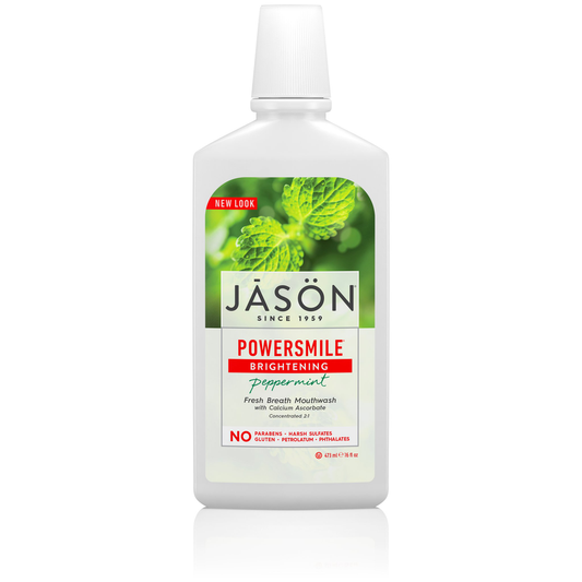 Jason Mouthwash Peppermint Powersmile Brightening