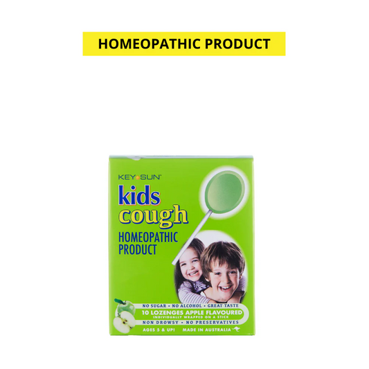 Key Sun Kids Lollipops Cough Apple