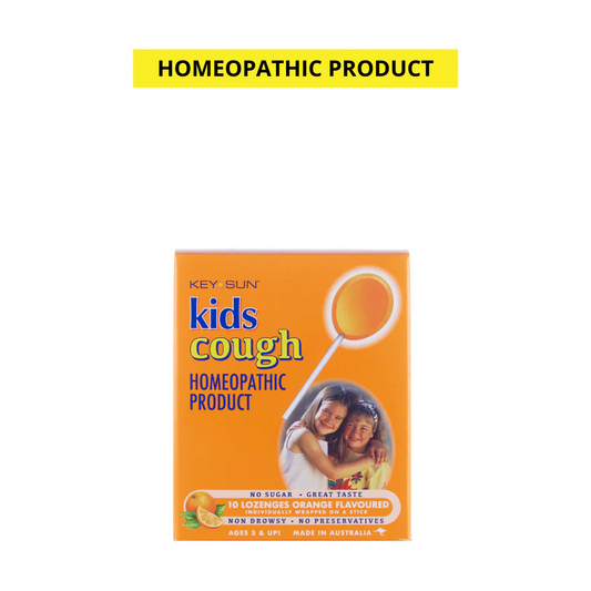 Key Sun Kids Lollipops Cough Orange