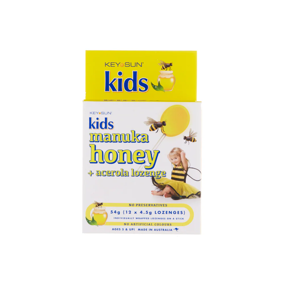 Key Sun Kids Manuka Honey + Acerola 12's
