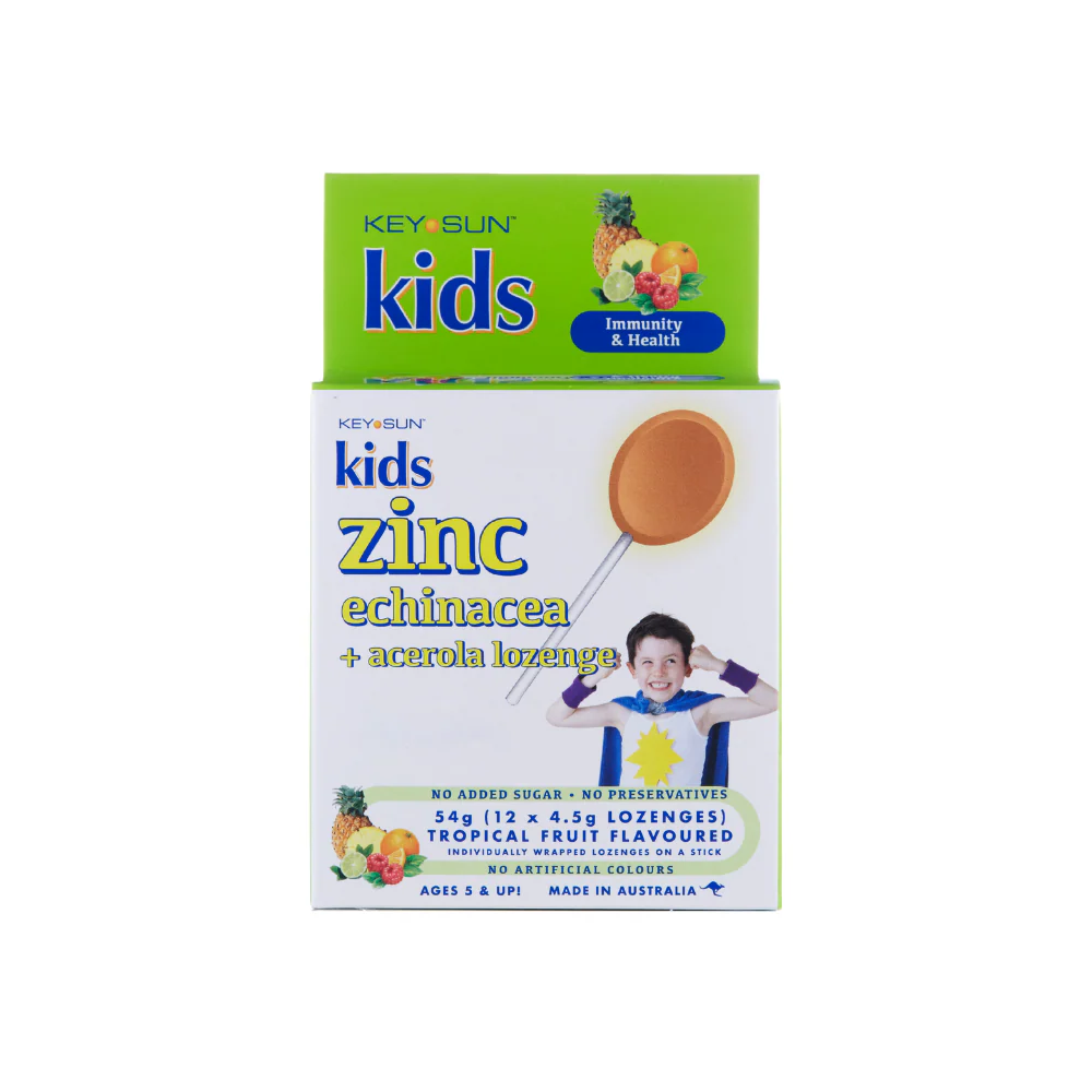 Key Sun Kids Pops Pops Zinc + Echinaceaa + Acerola 12's