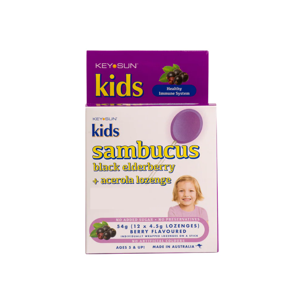 Key Sun Kids Sambucus Black Elderberry +Vit C