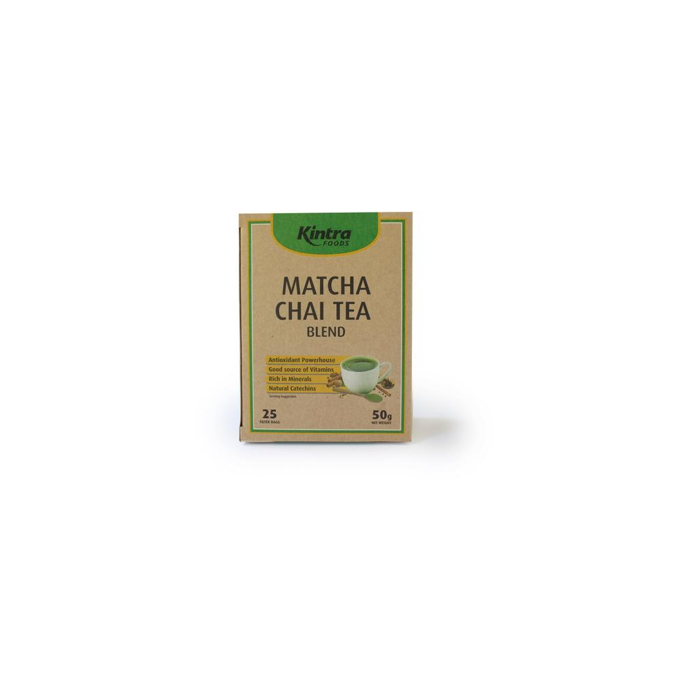 Kintra Foods Matcha Chai (25 Teabags)