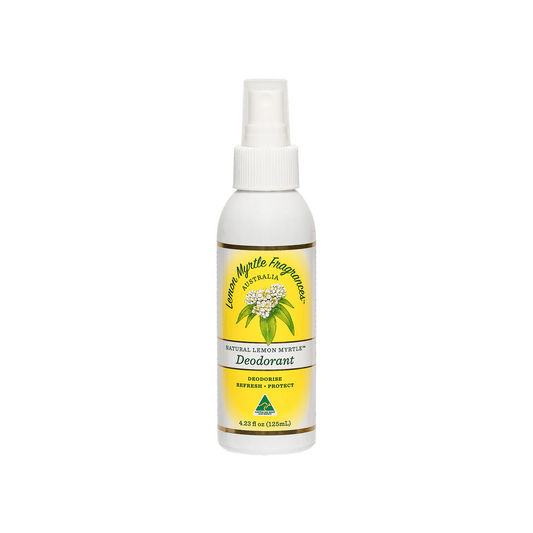 Lemon Myrtle Fragrances Deodorant Spray Aluminium Free