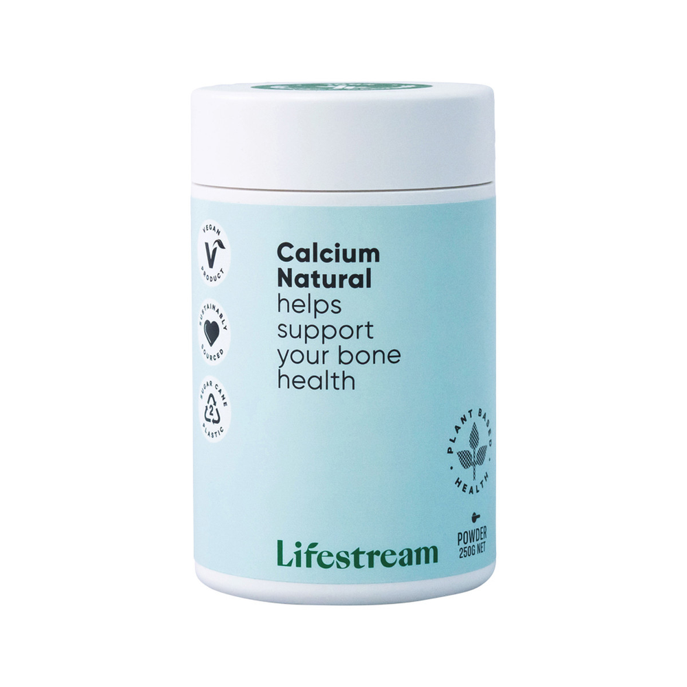 Lifestream Natural Calcium (Sustainable Plant Source) Powder