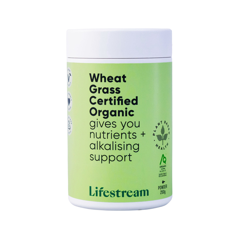 Lifestream Organic Wheat Grass Powder