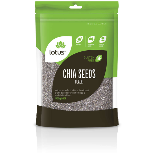 Lotus Foods Chia Seeds Black