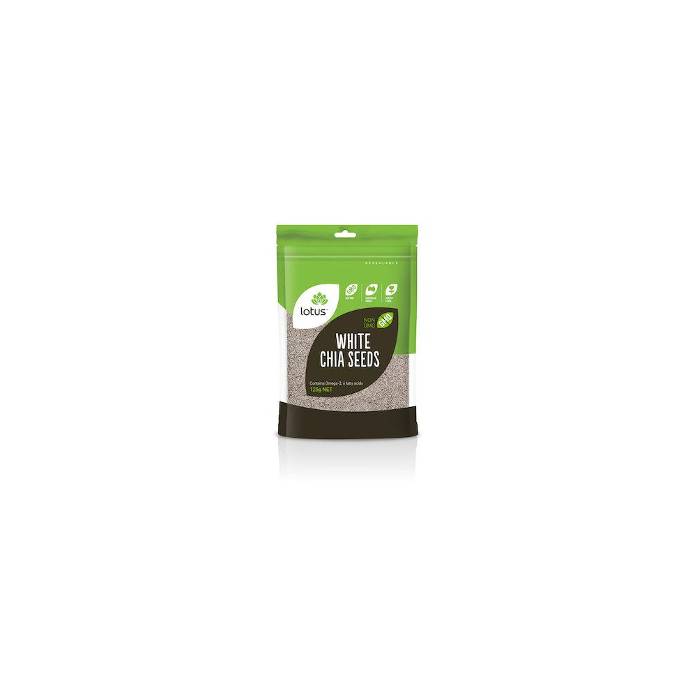 Lotus Foods Chia Seeds White