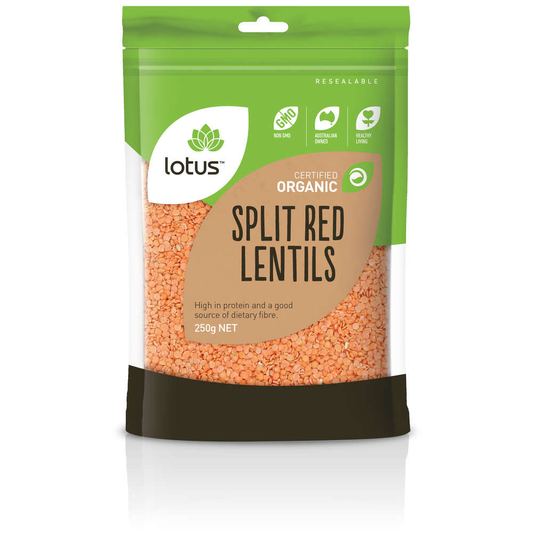 Lotus Foods Lentils Red Organic