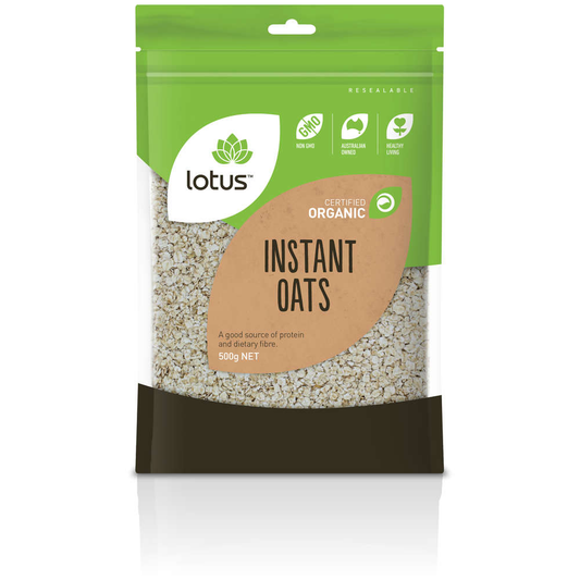 Lotus Foods Oats Instant Organic