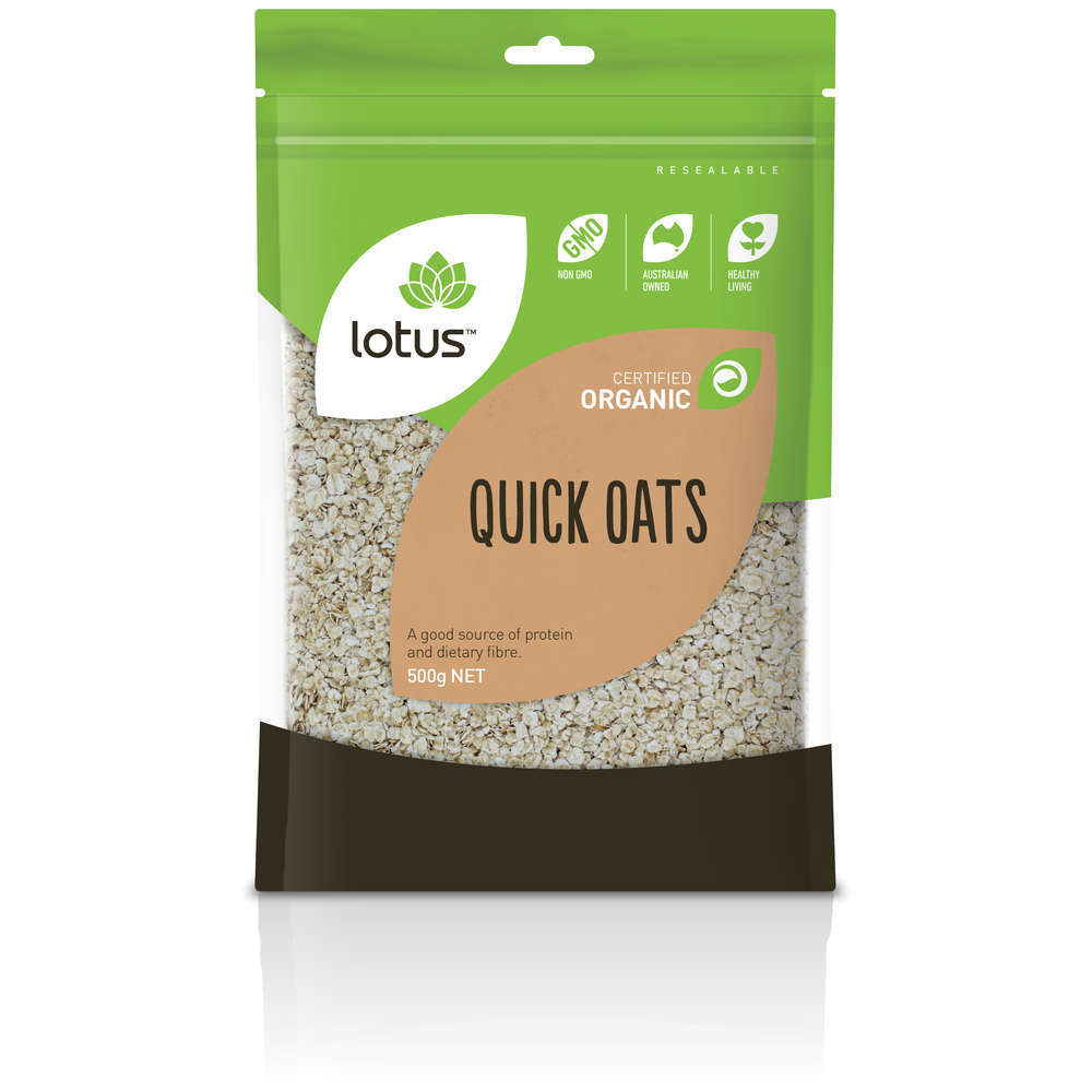 Lotus Foods Oats Quick Organic