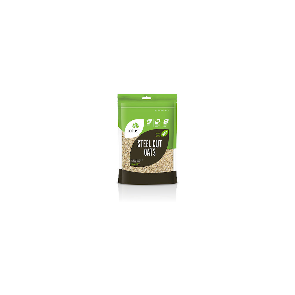 Lotus Foods Oats Steel Cut Organic