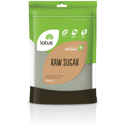 Lotus Foods Sugar Raw Organic