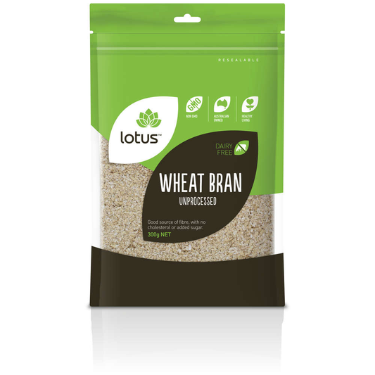 Lotus Foods Wheat Bran Unprocessed