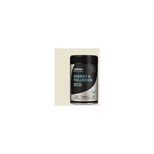 Melrose Origins Energy & Wellbeing Grass Fed Beef Liver 1000mg