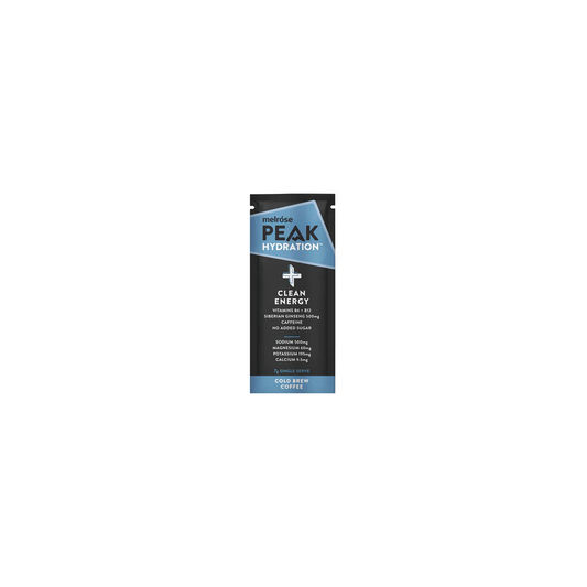 Melrose Peak Hydration + Clean Energy Cold Brew Coffee Sachet