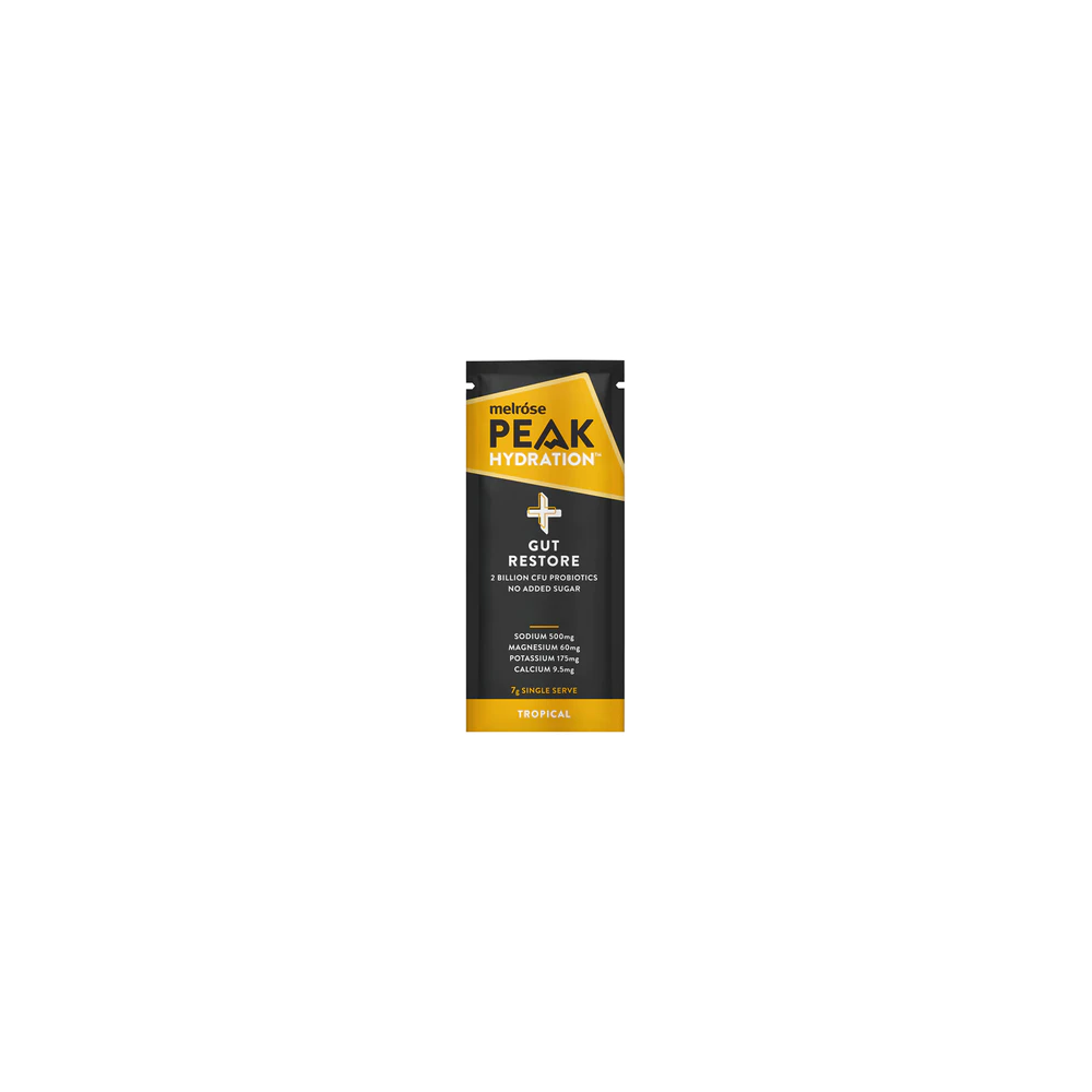 Melrose Peak Hydration + Gut Restore Tropical Sachet