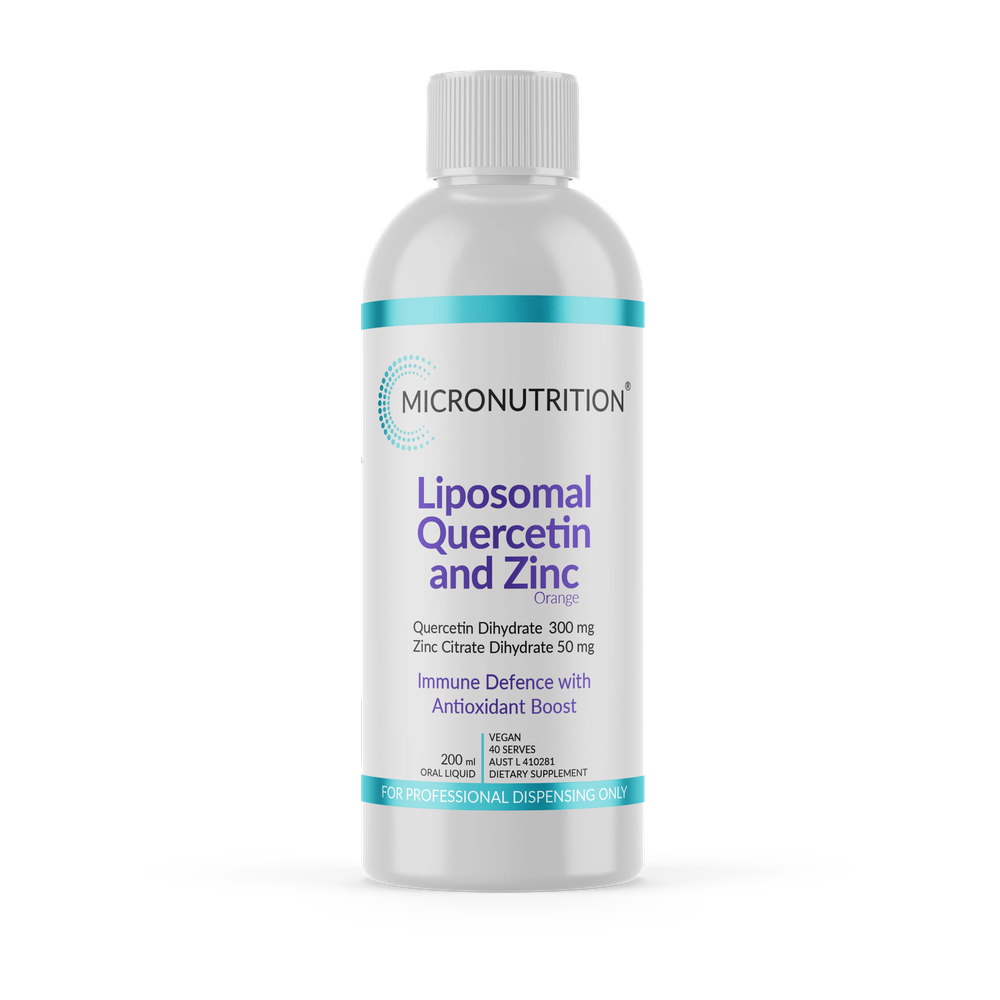 Micronutrition Liposomal Quercetin and Zinc