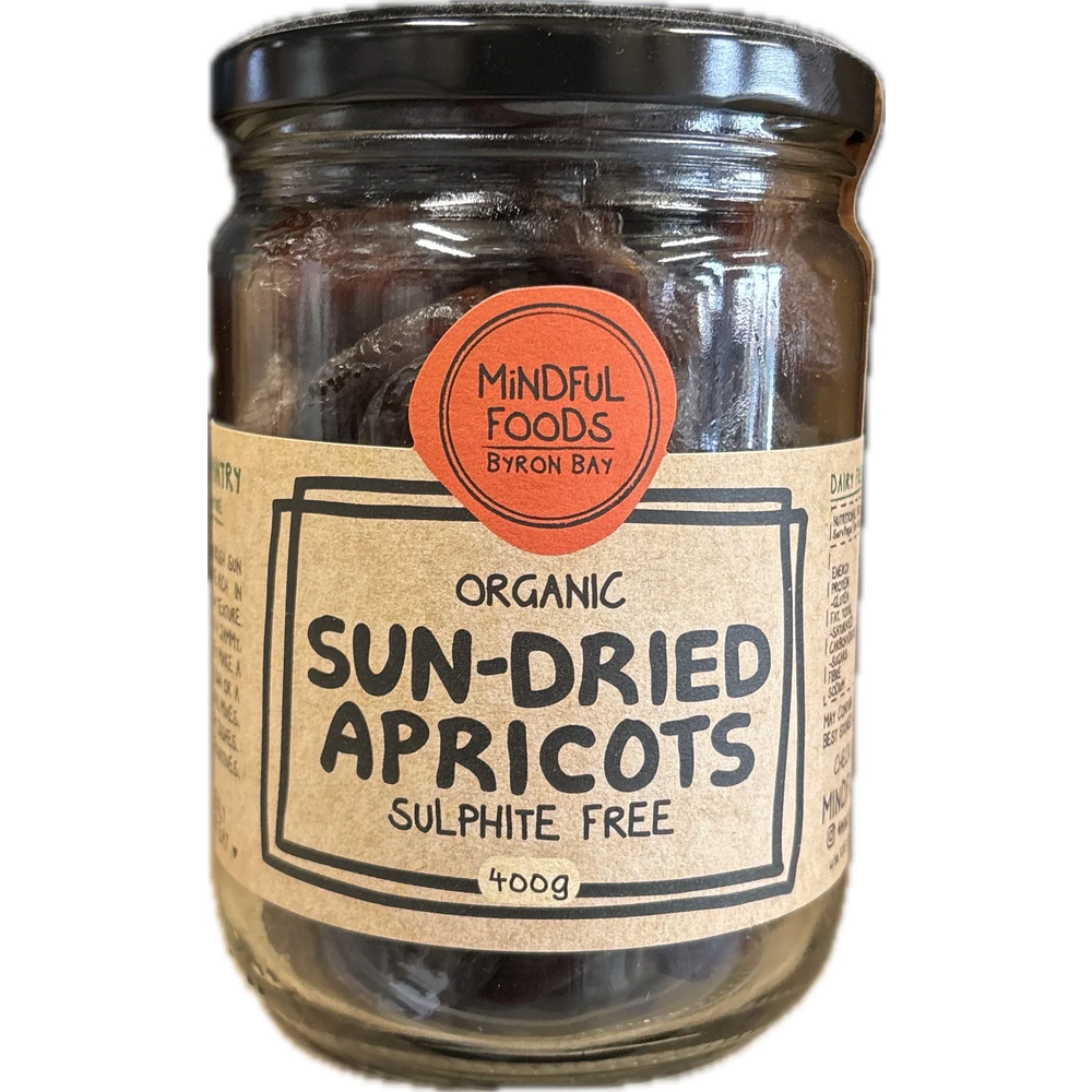 Mindful Foods Apricots Sulphite-free Organic