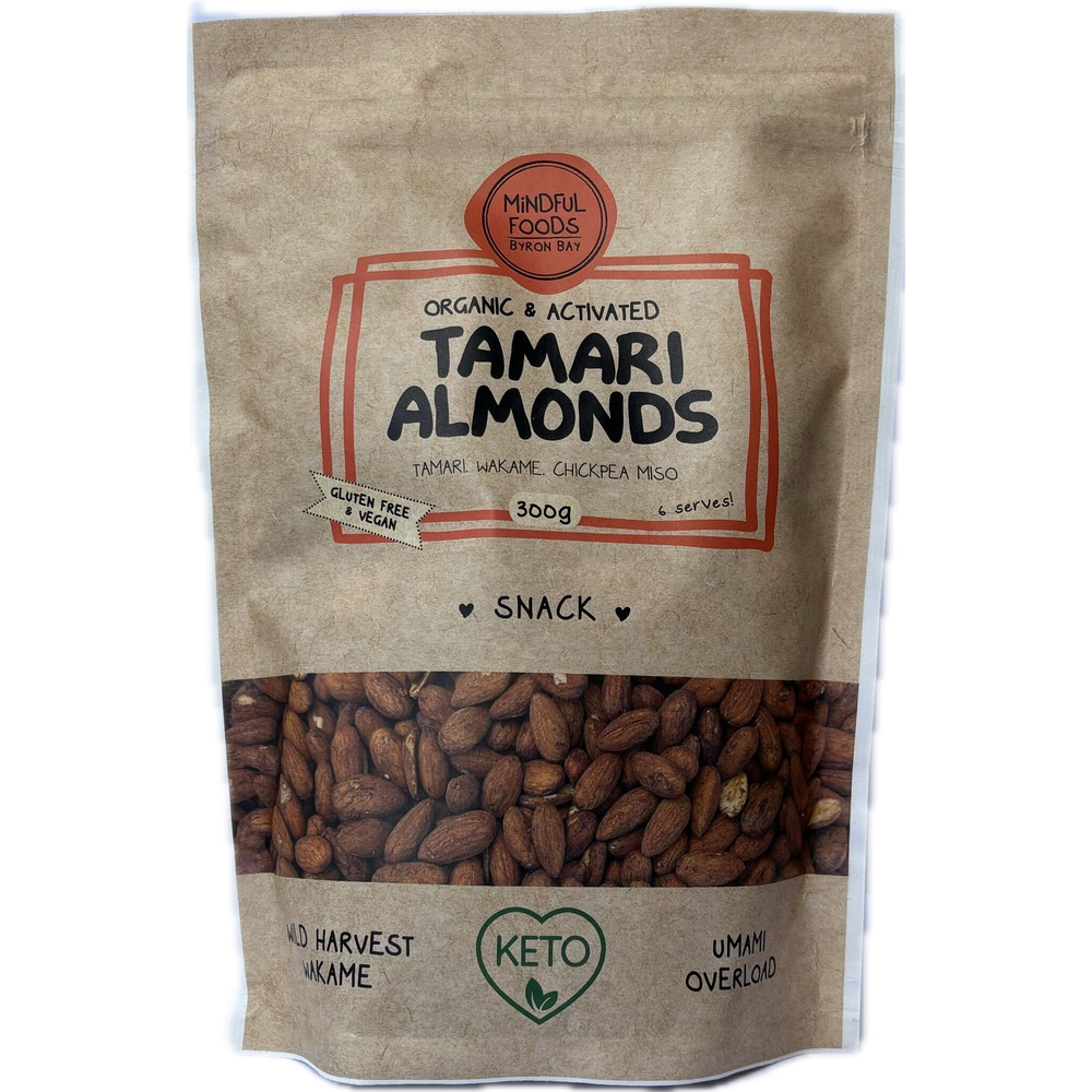 Mindful Foods Organic & Activated Tamari Almonds