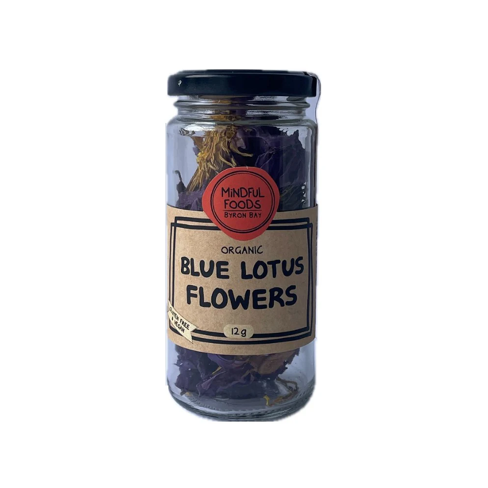 Mindful Foods Tea Blue Lotus Flowers Organic