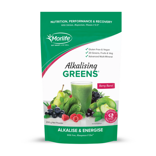 Morlife Alkalising Greens Berry Burst