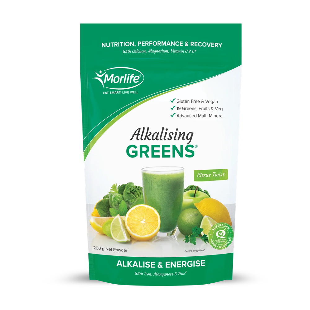 Morlife Alkalising Greens Citrus Twist