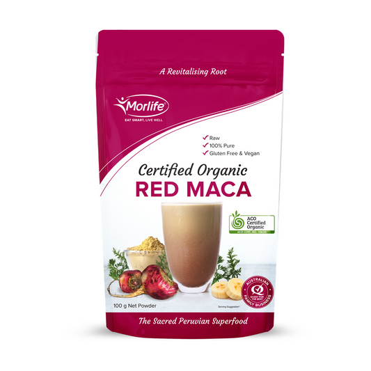 Morlife Maca Red Powder Certified Organic