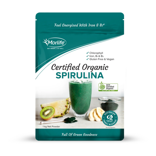 Morlife Spirulina Powder Cert. Organic