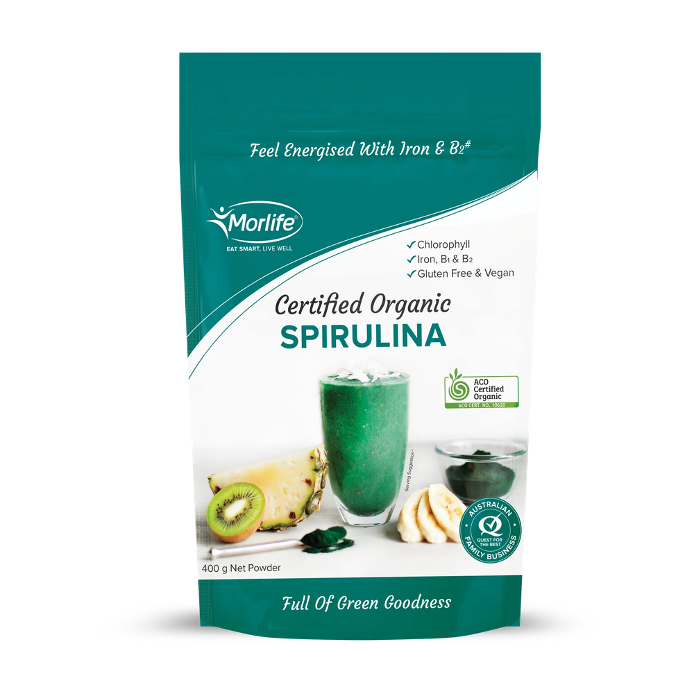 Morlife Spirulina Powder Cert. Organic