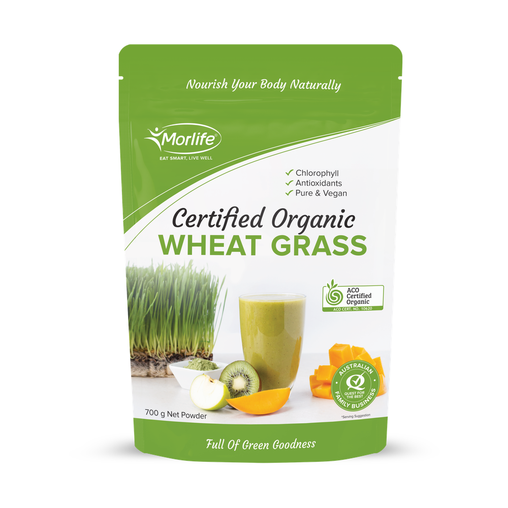 Morlife Wheat Grass Certified Organic